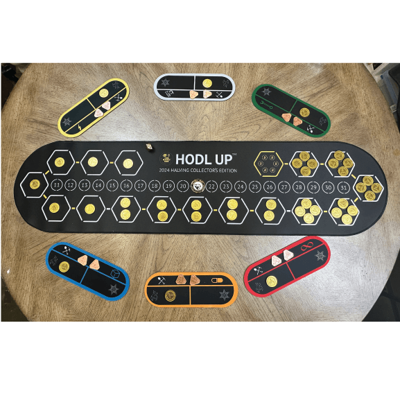 HODL UP: A Bitcoin Mining Game (2024 Halving Limited Edition) - Free Market Kids