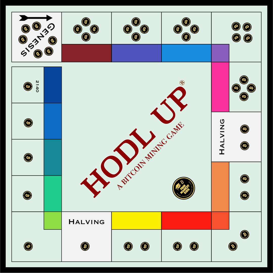 HODL UP - Alternative Square-Board Design